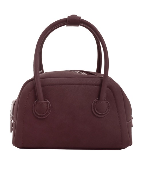 KOBE LETTUCE（コウベレタス）の「ミニボストンハンドバッグ（ハンドバッグ・レディース・ワイン/ブラック/ブラウン・F）」の20枚目の写真