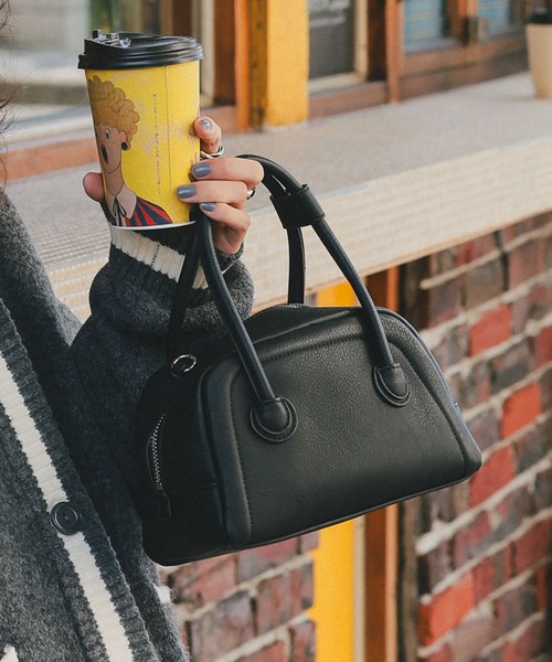 ミニボストンハンドバッグ（ハンドバッグ）｜KOBE LETTUCE