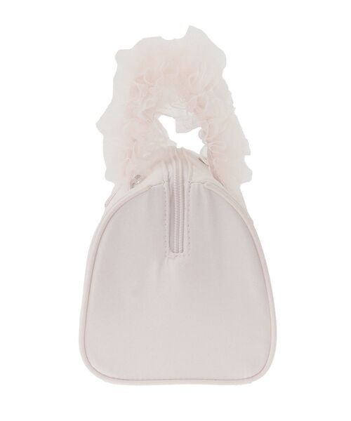 Maison de FLEUR(メゾンドフルール)の「チュールハンドル2Wayボストンバッグ(ボストンバッグ・レディース・ブラック/ピンク・FREE)」の3枚目の写真