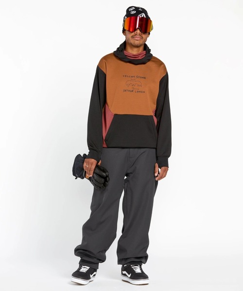 VOLCOM(ボルコム)の「【VOLCOM/ボルコム】 Mens Arthur 20K Pants /ワンポイントスキースノーボードパンツ(その他パンツ・メンズ・オリーブ/ベージュ系その他/ブラック/インディゴブルー・X-LARGE/XX-LARGE/MEDIUM/SMALL/LARGE/XX-SMALL/X-SMALL)」の2枚目の写真