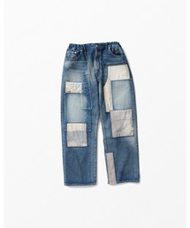 whiz limited パッチワーク ストレートデニム 3024003356909541_01_9101w.jpeg