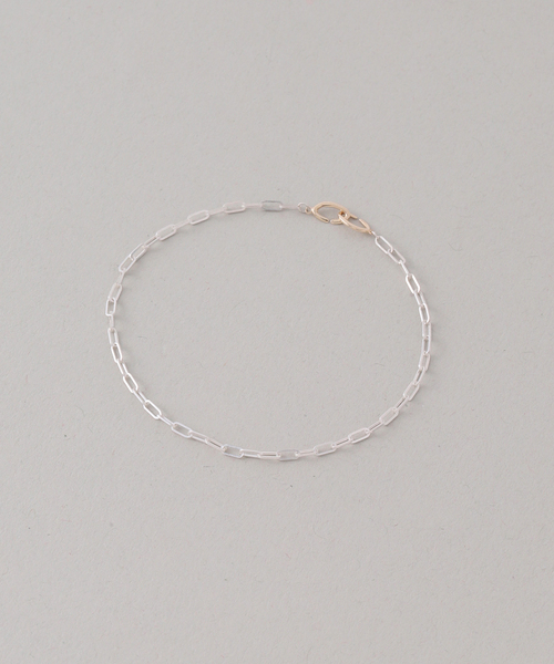 Lilas（リラ）の「【SAMH by LILAS】デタッチャブルCスライドブレスレット K10*SV（ブレスレット・レディース・シルバー・FREE）」の8枚目の写真