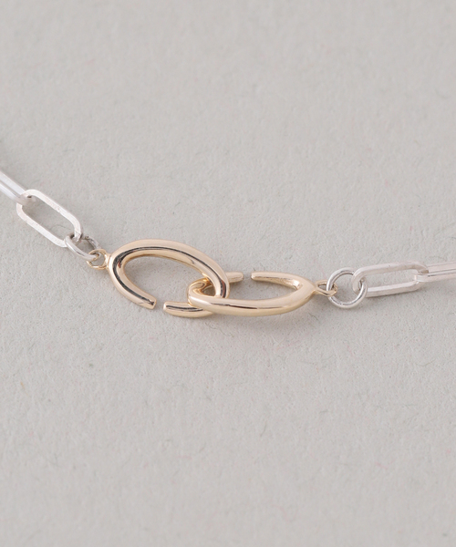 Lilas（リラ）の「【SAMH by LILAS】デタッチャブルCスライドブレスレット K10*SV（ブレスレット・レディース・シルバー・FREE）」の10枚目の写真