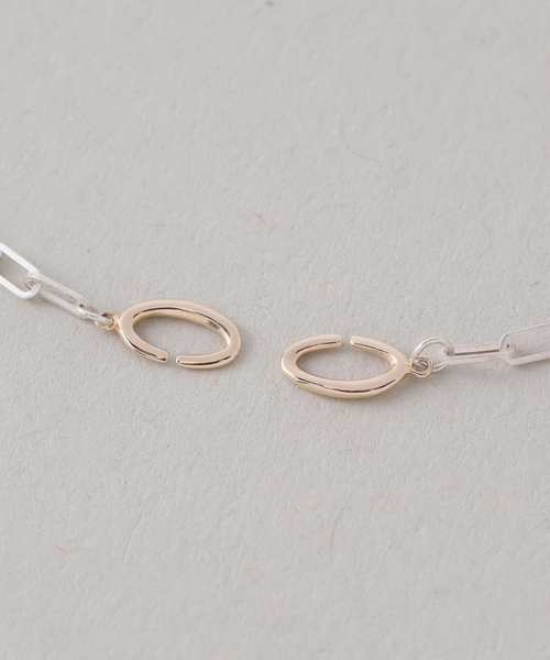 Lilas（リラ）の「【SAMH by LILAS】デタッチャブルCスライドブレスレット K10*SV（ブレスレット・レディース・シルバー・FREE）」の11枚目の写真