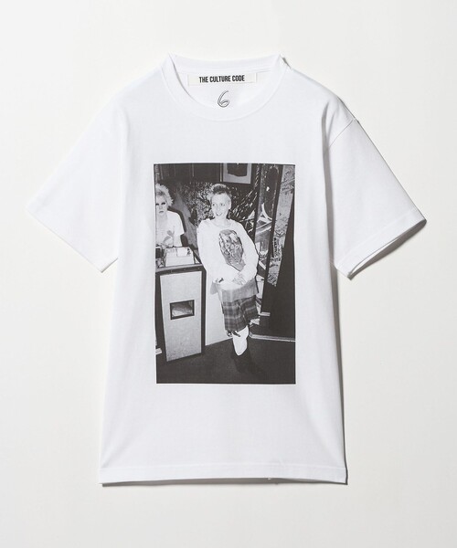 6（ロク）の「＜6(ROKU)＞VIVIENNE Tシャツ（Tシャツ/カットソー・レディース・ブラック/ホワイト・L/M）」の2枚目の写真