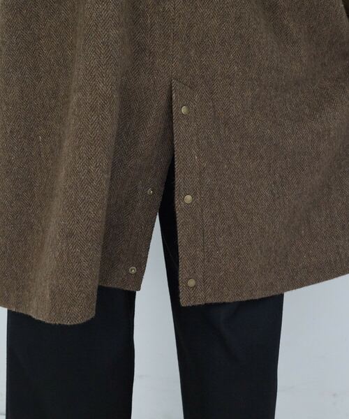 11月ベストセラーブランド内3位】リブ付きハーフコート（その他