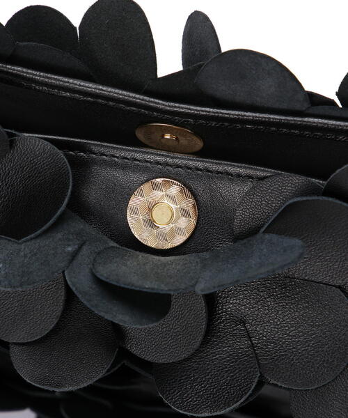 JAMIRAY（ジャミレイ）の「【JAMIRAY / ジャミレイ】FLOWER SQUARE BAG　S（ハンドバッグ・レディース・ブラック・ONE SIZE）」の8枚目の写真