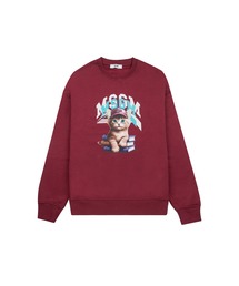 MSGM KIDS（エムエスジーエムキッズ）の「MSGM KIDS CAT グラフィック スウェットシャツ（スウェット）」