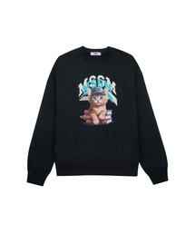 MSGM｜エムエスジーエム（キッズ）のスウェット（ブラック/黒色系