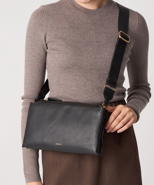 ORSETTO(オルセット)の「<ORSETTO> STESSO SLD(ショルダーバッグ・レディース・ブラック・FREE)」の2枚目の写真