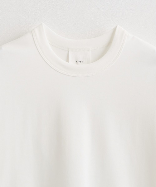 CINOH / チノ】COTTON JERSEY LONG SLEEVE T-SHIRT（Tシャツ