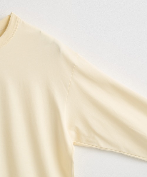 CINOH / チノ】COTTON JERSEY LONG SLEEVE T-SHIRT（Tシャツ