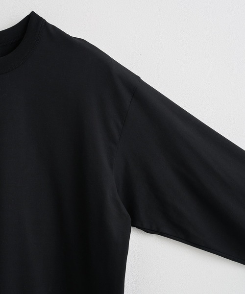 CINOH / チノ】COTTON JERSEY LONG SLEEVE T-SHIRT（Tシャツ