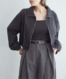 ナイロンジップブルゾン