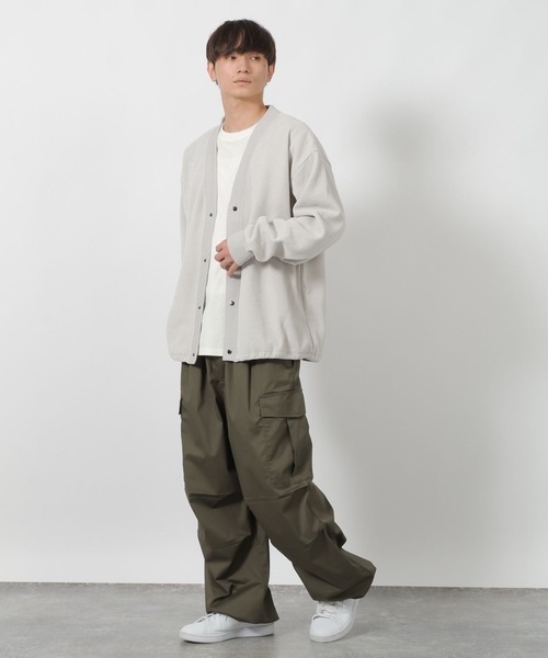 LAKOLE(ラコレ)の「ワンポイントオバケロンT / 592117(Tシャツ/カットソー・メンズ・ホワイト/ネイビー/チャコール・LARGE/MEDIUM)」の4枚目の写真