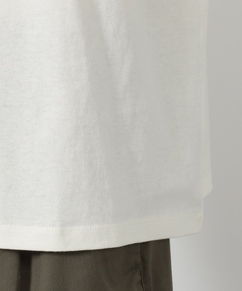 LAKOLE(ラコレ)の「ワンポイントオバケロンT / 592117(Tシャツ/カットソー・メンズ・ホワイト/ネイビー/チャコール・LARGE/MEDIUM)」の18枚目の写真