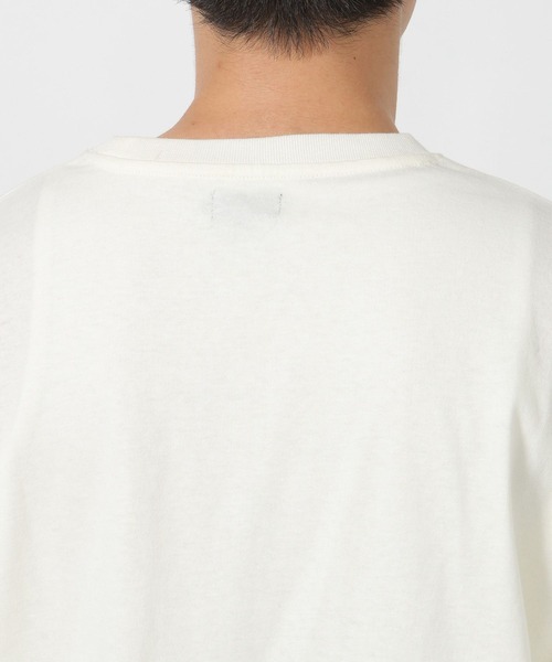 LAKOLE(ラコレ)の「ワンポイントオバケロンT / 592117(Tシャツ/カットソー・メンズ・ホワイト/ネイビー/チャコール・LARGE/MEDIUM)」の19枚目の写真
