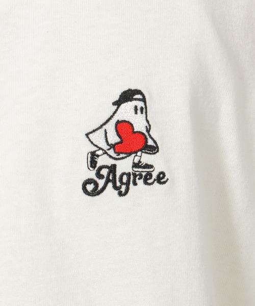 LAKOLE(ラコレ)の「ワンポイントオバケロンT / 592117(Tシャツ/カットソー・メンズ・ホワイト/ネイビー/チャコール・LARGE/MEDIUM)」の20枚目の写真