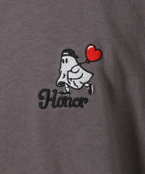 LAKOLE(ラコレ)の「ワンポイントオバケロンT / 592117(Tシャツ/カットソー・メンズ・ホワイト/ネイビー/チャコール・LARGE/MEDIUM)」の21枚目の写真