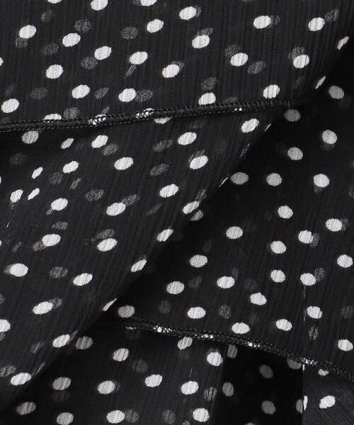 IENA（イエナ）の「《一部カラーWEB・一部店舗限定/追加》楊柳フリルブラウス（シャツ/ブラウス・レディース・ブラック系その他/ブラック/ダークブルー/チョコ・FREE）」の15枚目の写真