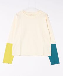 unica（ユニカ）の「カラフルスリーブtee（Tシャツ/カットソー）」
