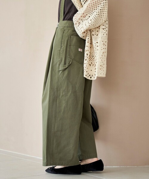 coen（コーエン）の「【SMITH’S（スミス）別注】サスペンダー付きパンツ（チノパンツ・レディース・オリーブ/ベージュ/ブラック・M/L）」の9枚目の写真