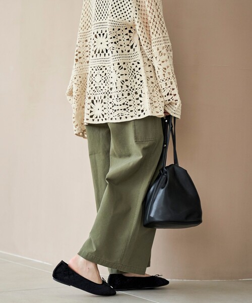 coen（コーエン）の「【SMITH’S（スミス）別注】サスペンダー付きパンツ（チノパンツ・レディース・オリーブ/ベージュ/ブラック・M/L）」の13枚目の写真