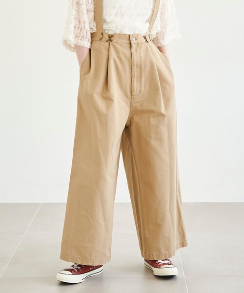 coen（コーエン）の「【SMITH’S（スミス）別注】サスペンダー付きパンツ（チノパンツ・レディース・オリーブ/ベージュ/ブラック・M/L）」の17枚目の写真