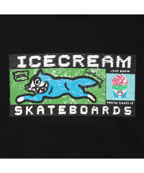 ICECREAM(アイスクリーム)の「HOODIE(パーカー・メンズ・アッシュグレー/ブラック・X-LARGE/LARGE/MEDIUM/SMALL)」の5枚目の写真