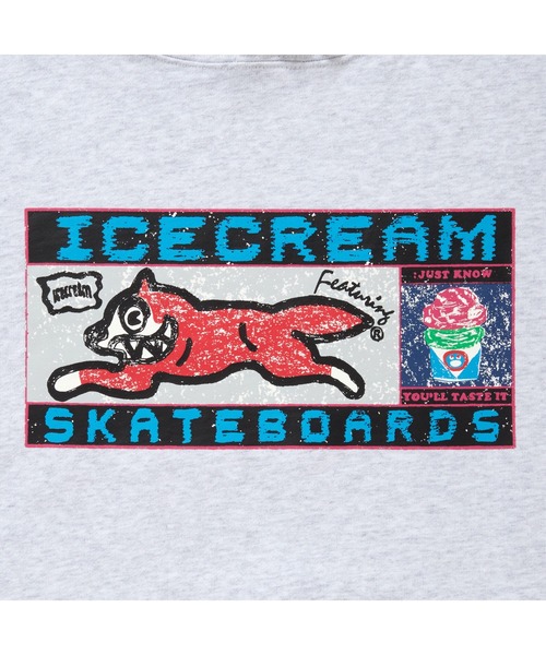 ICECREAM(アイスクリーム)の「HOODIE(パーカー・メンズ・アッシュグレー/ブラック・X-LARGE/LARGE/MEDIUM/SMALL)」の6枚目の写真