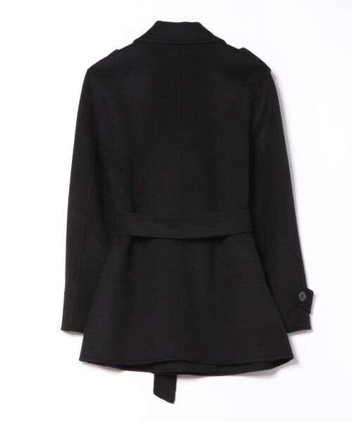 セール】ショート ベルテッド ウールコート（その他アウター