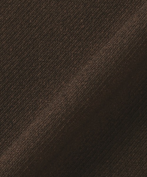 TOKYO SHIRTS（トウキョウシャツ）の「ウーリッシュ素材 セミワイドパンツ セットアップ可能（スラックス・レディース・ネイビー/ブラウン・M/L/LL）」の8枚目の写真