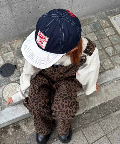 SOUNDSGOOOOD（サウンズグッド）の「【SOUNDS GOOOOD】ワッペンキャップ（キャップ・レディース・ネイビー/レッド・ONE SIZE）」の5枚目の写真