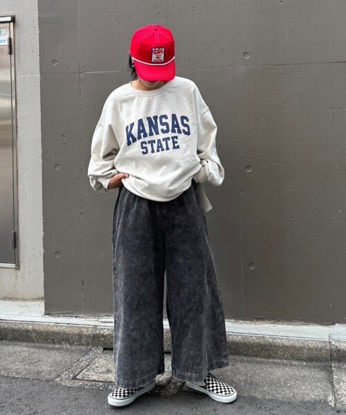 SOUNDSGOOOOD（サウンズグッド）の「【SOUNDS GOOOOD】ワッペンキャップ（キャップ・レディース・ネイビー/レッド・ONE SIZE）」の10枚目の写真