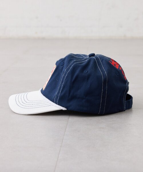 SOUNDSGOOOOD（サウンズグッド）の「【SOUNDS GOOOOD】ワッペンキャップ（キャップ・レディース・ネイビー/レッド・ONE SIZE）」の16枚目の写真