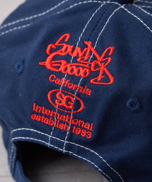 SOUNDSGOOOOD（サウンズグッド）の「【SOUNDS GOOOOD】ワッペンキャップ（キャップ・レディース・ネイビー/レッド・ONE SIZE）」の19枚目の写真