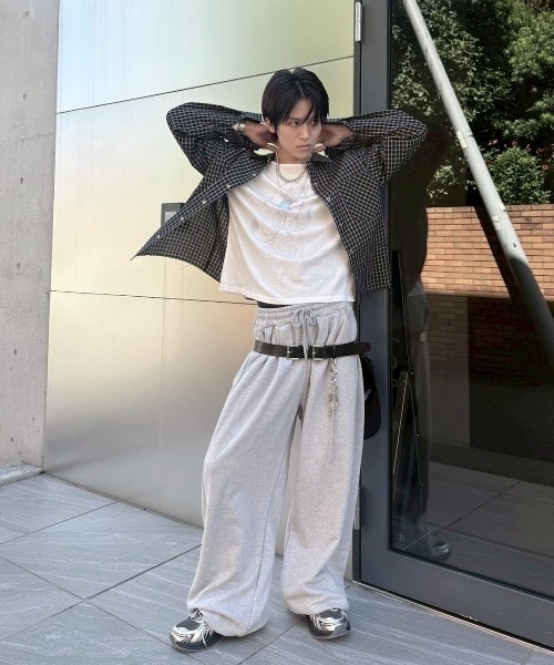 Never mind the XU / Chikashitsu+（ネバーマインド ザ エックスユー / チカシツプラス）の「【nmtc +】vintage cross long sleeve / 【エヌエムティーシープラス】ビンテージクロスデザイン長袖Tシャツ（Tシャツ/カットソー・メンズ・ホワイト・ONE SIZE）」の11枚目の写真