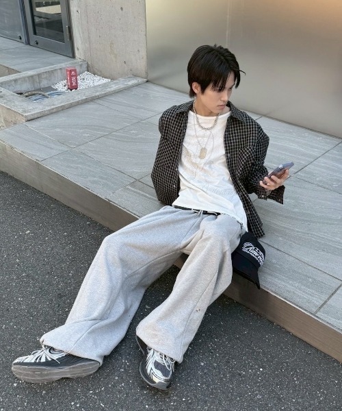 Never mind the XU / Chikashitsu+（ネバーマインド ザ エックスユー / チカシツプラス）の「【nmtc +】vintage cross long sleeve / 【エヌエムティーシープラス】ビンテージクロスデザイン長袖Tシャツ（Tシャツ/カットソー・メンズ・ホワイト・ONE SIZE）」の9枚目の写真