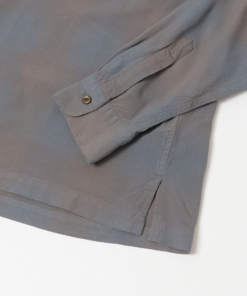 URBAN RESEARCH（アーバンリサーチ）の「new basic　BISHU RAYON CHECK SHIRTS（シャツ/ブラウス・メンズ・ネイビー/ピンク・MEDIUM/LARGE/X-LARGE）」の9枚目の写真