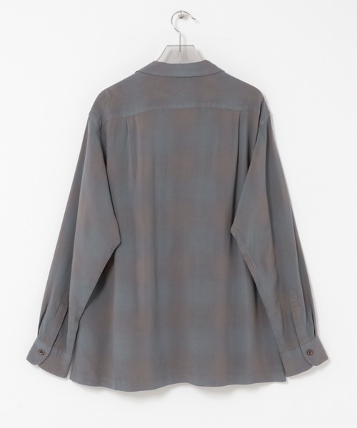 URBAN RESEARCH（アーバンリサーチ）の「new basic　BISHU RAYON CHECK SHIRTS（シャツ/ブラウス・メンズ・ネイビー/ピンク・MEDIUM/LARGE/X-LARGE）」の10枚目の写真