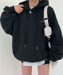 emi+（エミプラス）の「オーバーサイズスウェットパーカー（パーカー）」