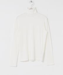 かぐれ | ハイツイストコットンタートルカットソー(Tシャツ/カットソー)