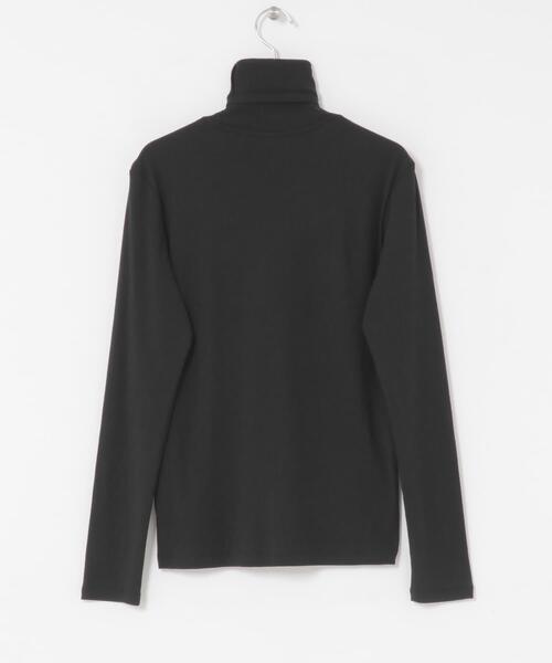 ハイツイストコットンタートルカットソー（Tシャツ/カットソー）｜か