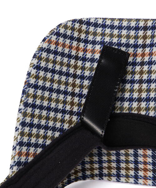 PEARLY GATES(パーリーゲイツ)の「【PEARLY GATES】ガンクラブチェック柄バイザー (UNISEX)(サンバイザー・レディース・ブラウン系その他・FREE)」の10枚目の写真