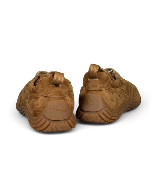 ASH（アッシュ）の「ASH/アッシュ【MIURA】フラットスエードスニーカー 薄底 ブラウン 2.5cmヒール（スニーカー・レディース・ブラウン/グレイッシュベージュ・36/37/38/35/39）」の11枚目の写真