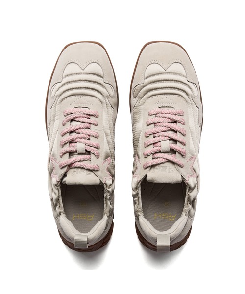 ASH（アッシュ）の「ASH/アッシュ【MIURA】フラットスエードスニーカー 薄底 ブラウン 2.5cmヒール（スニーカー・レディース・ブラウン/グレイッシュベージュ・36/37/38/35/39）」の22枚目の写真