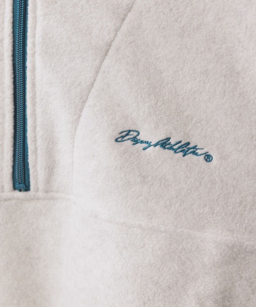 DISCUS ATHLETIC（ディスカス　アスレチック）の「＜DISCUS/ディスカス＞ フリースハーフジップ（スウェット・レディース・ネイビー/オフホワイト/グリーン/ダークブラウン・X-LARGE/LARGE/MEDIUM）」の21枚目の写真