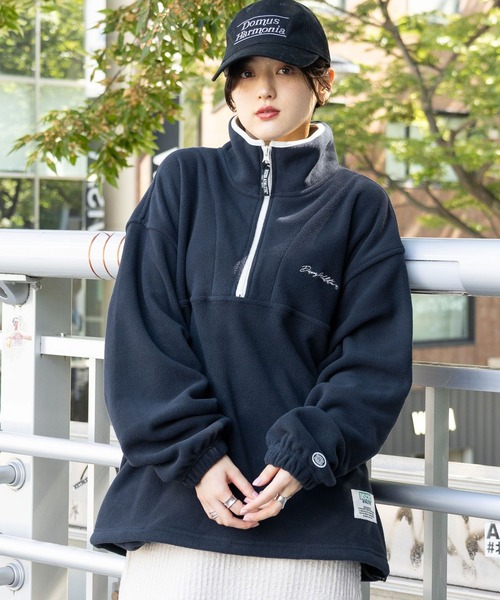 セール】＜DISCUS/ディスカス＞ フリースハーフジップ（スウェット