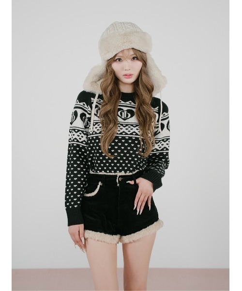 DDアーガイルニットトップス（ニット/セーター）｜Darich（ダーリッチ