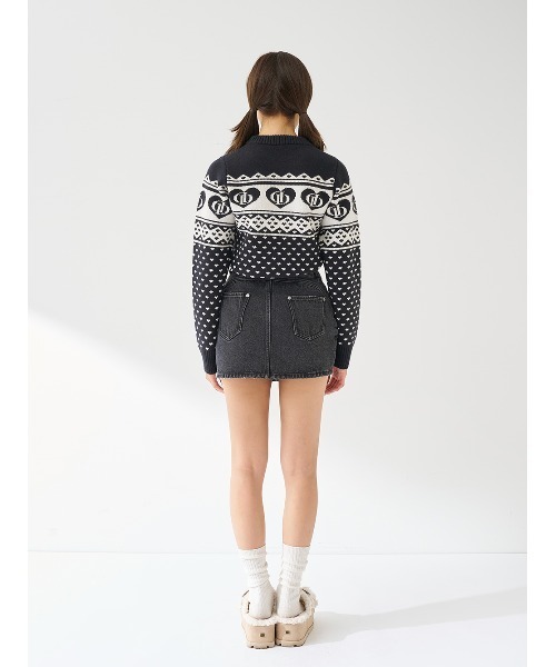 DDアーガイルニットトップス（ニット/セーター）｜Darich（ダーリッチ